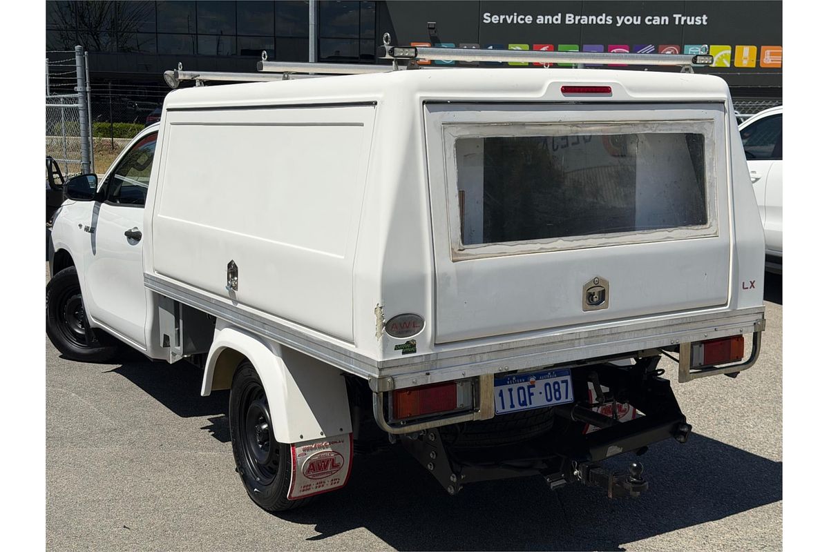 2016 Toyota Hilux Workmate GUN122R Rear Wheel Drive