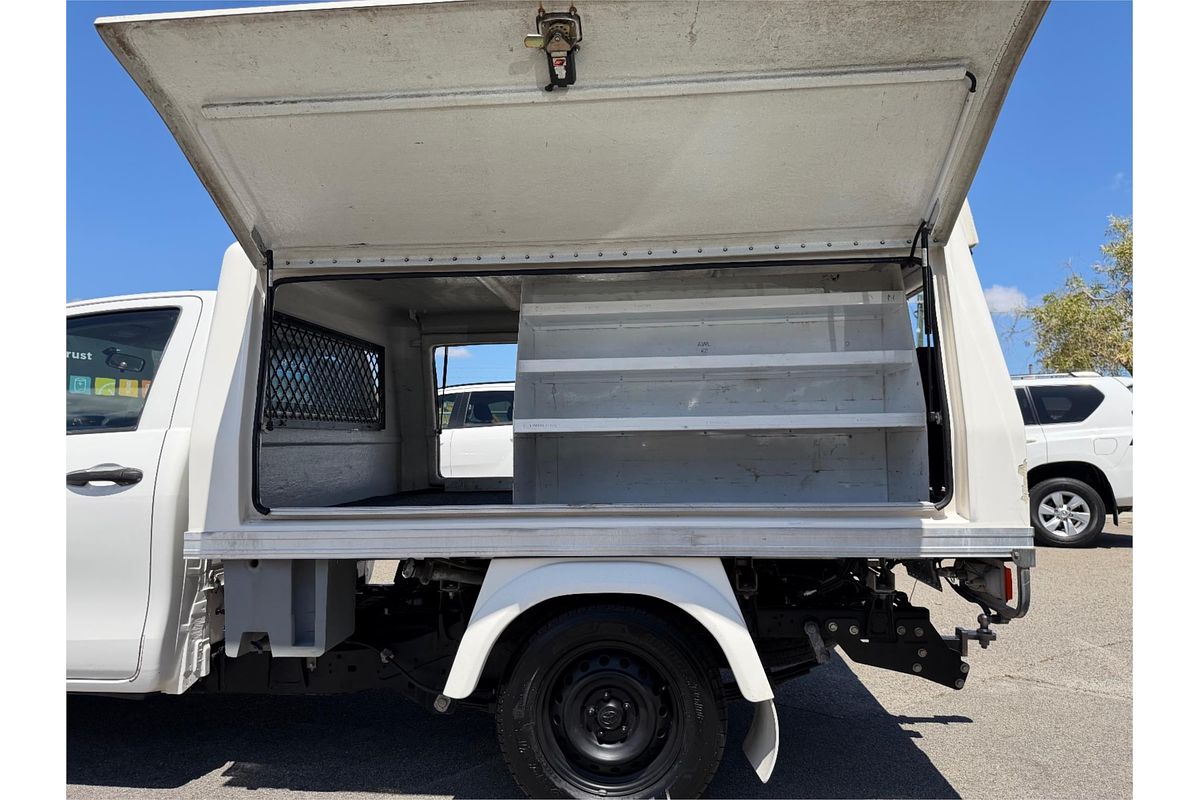 2016 Toyota Hilux Workmate GUN122R Rear Wheel Drive