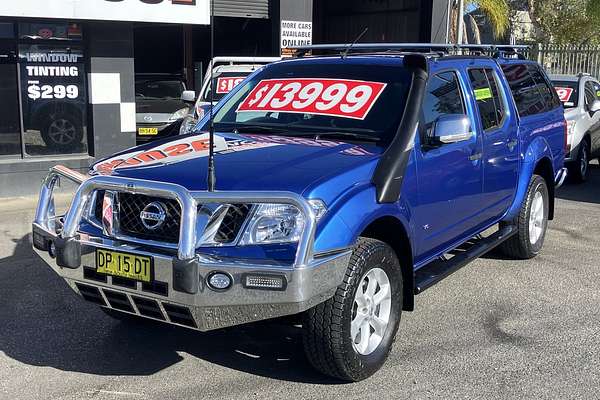 2012 Nissan Navara ST-X 550 D40 Series 5 4X4