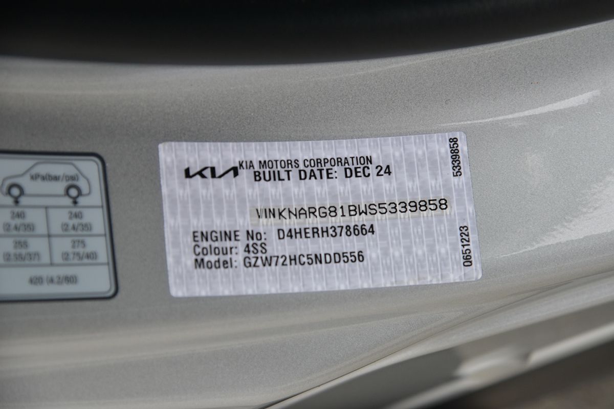 2025 Kia Sorento Sport MQ4 PE