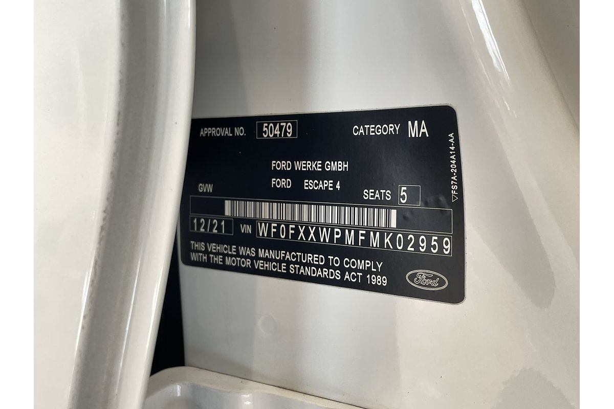 2021 Ford Escape ZH