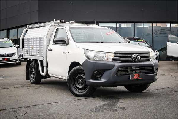 2018 Toyota Hilux Workmate GUN122R Rear Wheel Drive