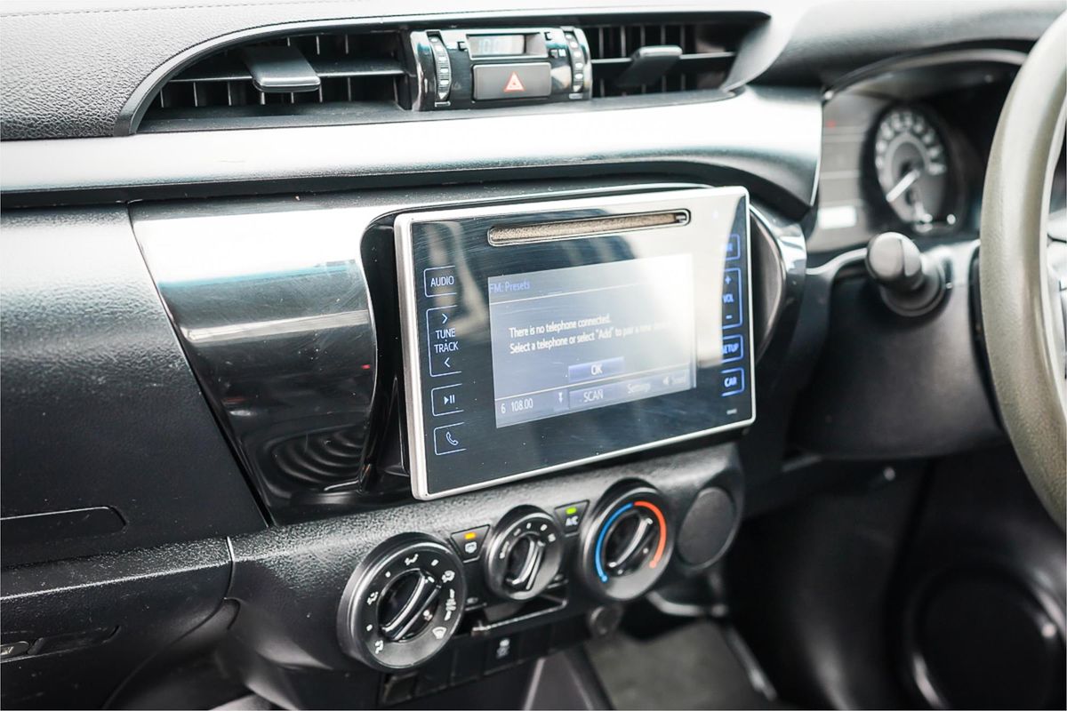 2018 Toyota Hilux Workmate GUN122R Rear Wheel Drive