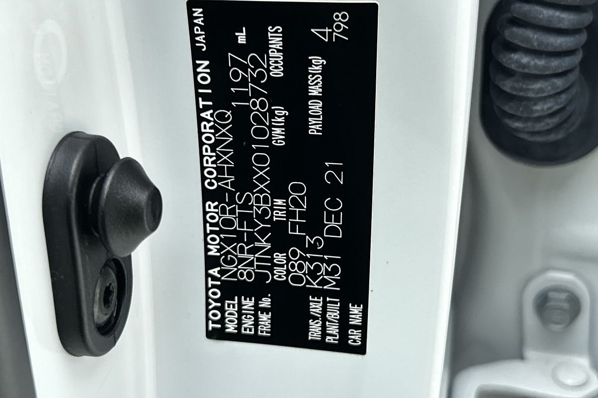 2021 Toyota C-HR GXL NGX10R