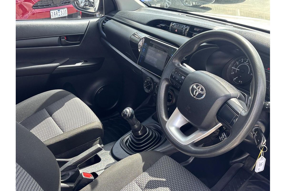 2018 Toyota Hilux Workmate TGN121R Rear Wheel Drive