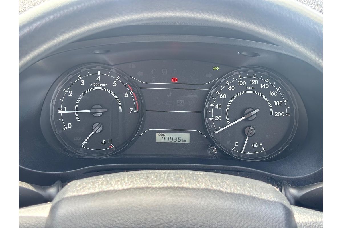 2018 Toyota Hilux Workmate TGN121R Rear Wheel Drive