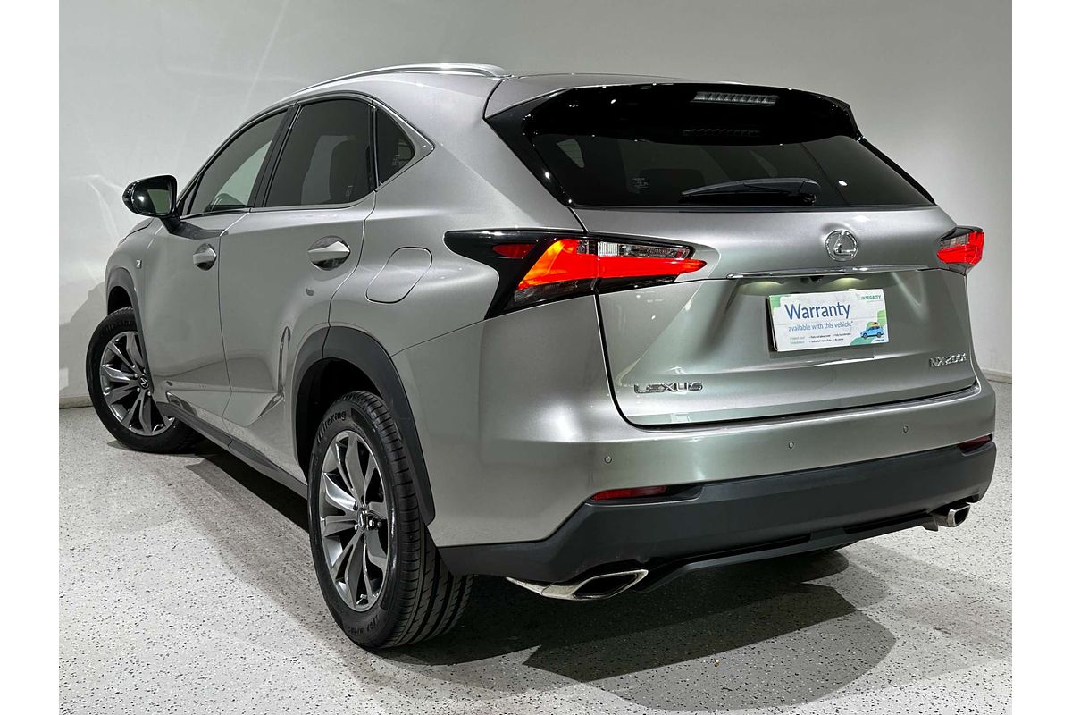2016 Lexus NX NX200t F Sport AGZ15R