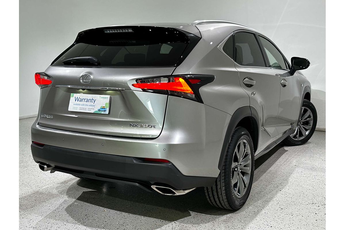 2016 Lexus NX NX200t F Sport AGZ15R