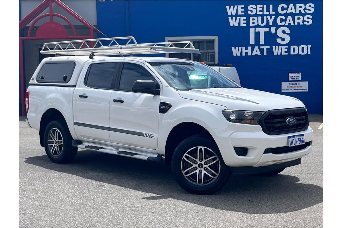 2021 Ford Ranger XL Hi-Rider PX MkIII Rear Wheel Drive 2.2L