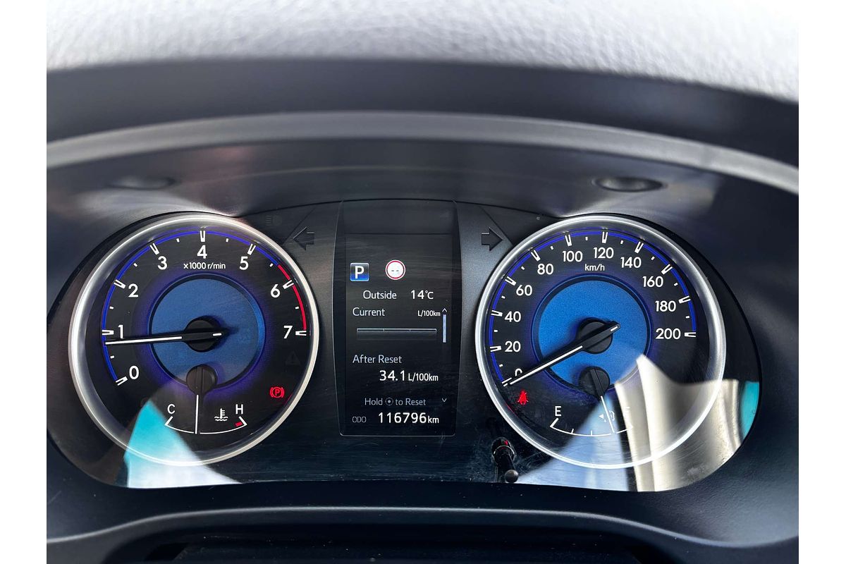 2020 Toyota Hilux Workmate TGN121R Rear Wheel Drive