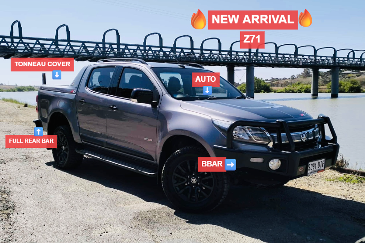 2017 Holden Colorado Z71 RG 4X4