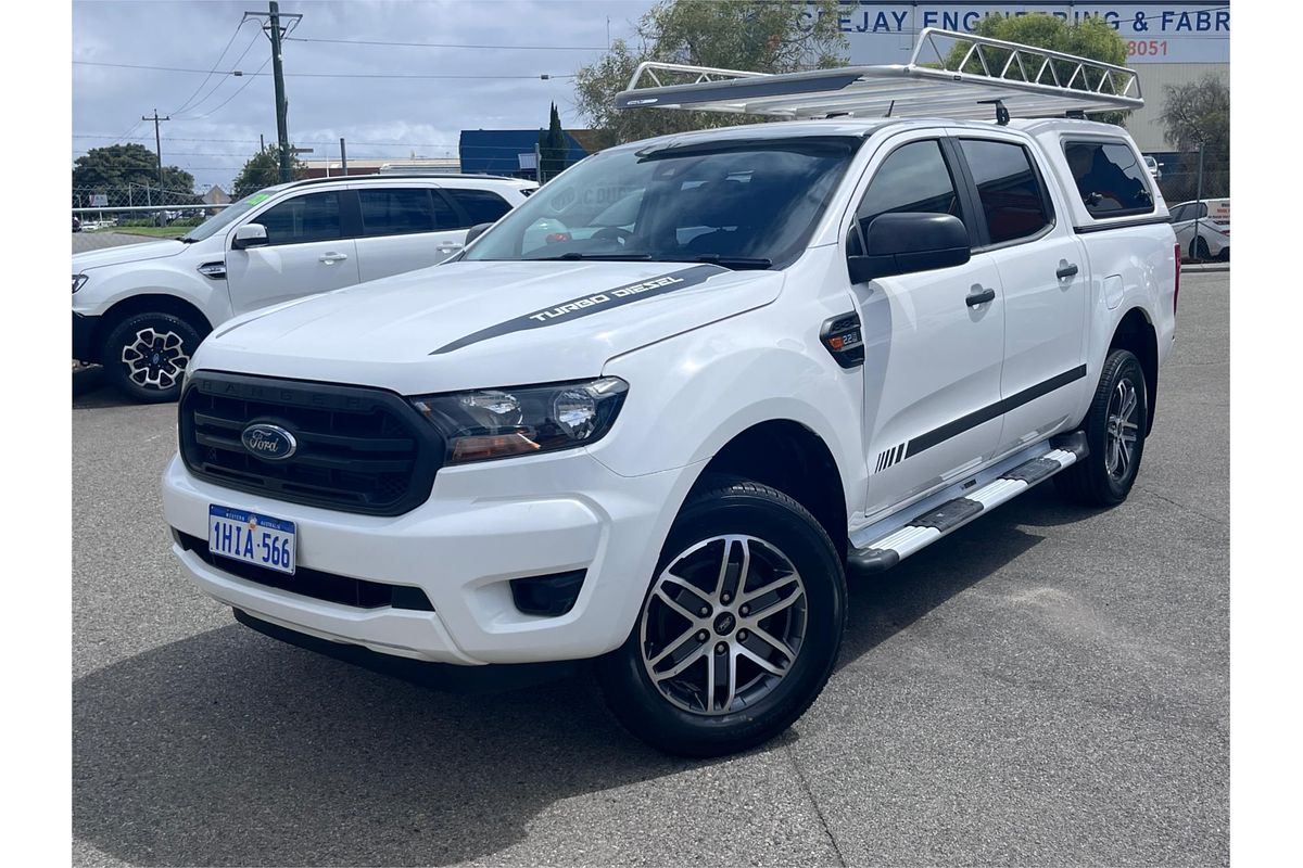 2021 Ford Ranger XL Hi-Rider PX MkIII Rear Wheel Drive 2.2L