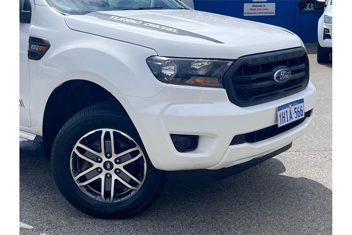 2021 Ford Ranger XL Hi-Rider PX MkIII Rear Wheel Drive 2.2L