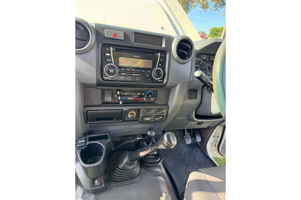 2013 Toyota Landcruiser WORKMATE (4x4) 11 SEAT VDJ78R MY12 UPDATE