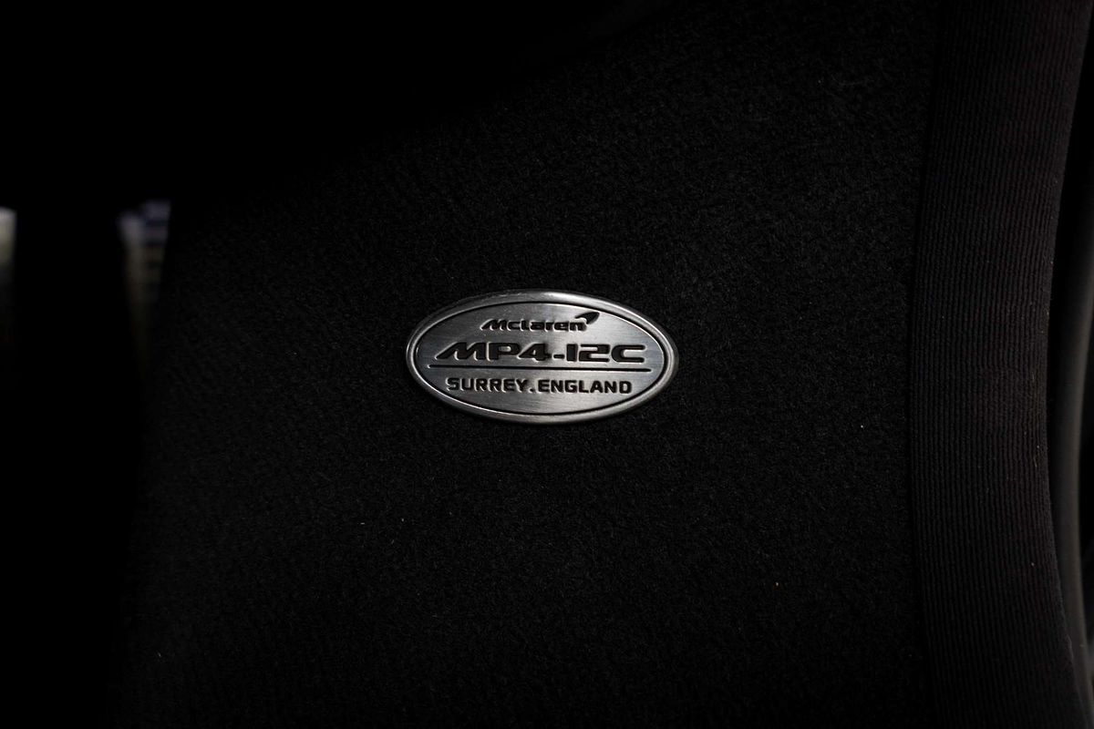 2012 McLaren MP4-12C 12C