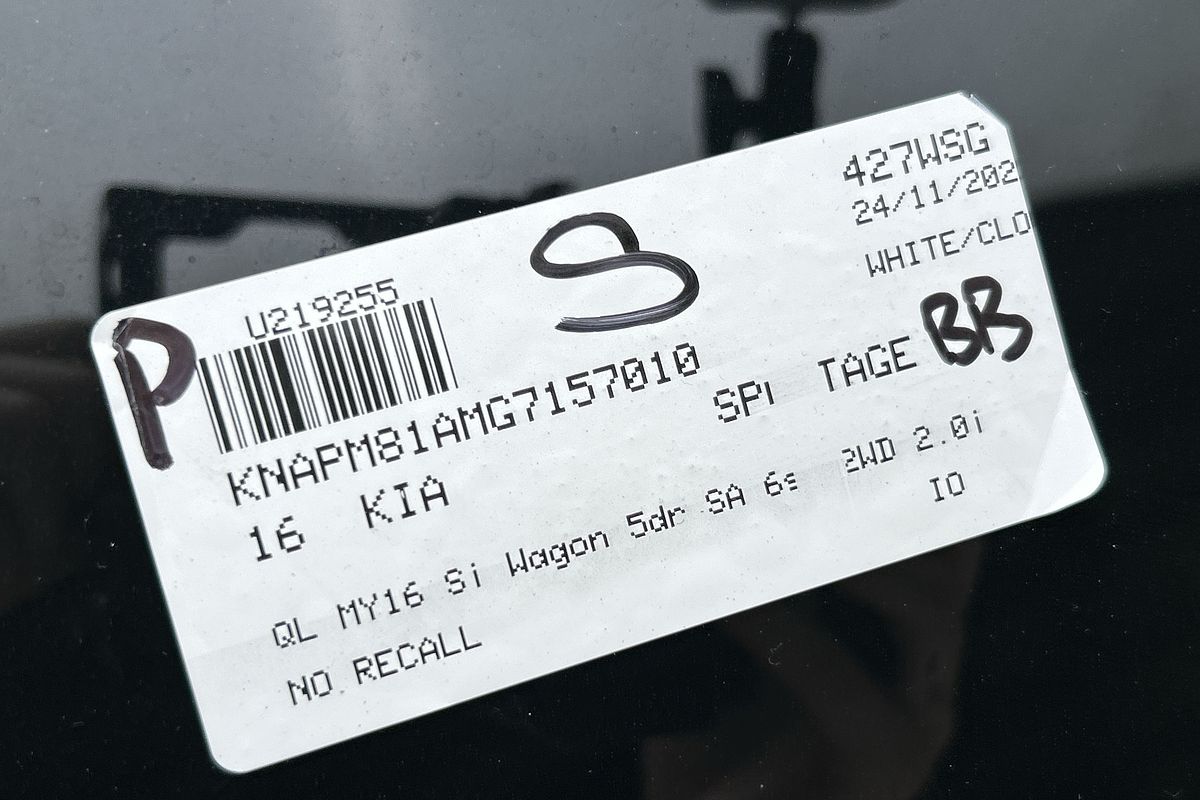 2016 Kia Sportage Si QL