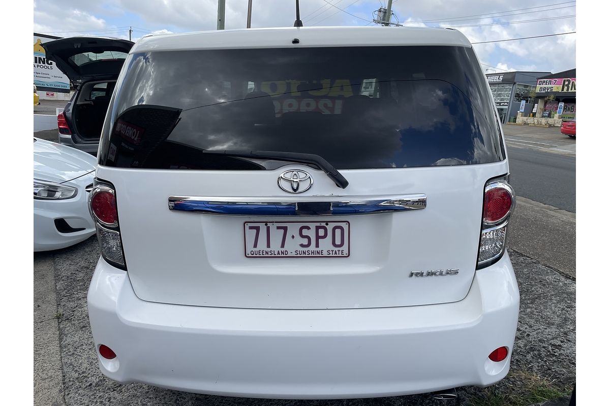 2012 Toyota Rukus Build 1 AZE151R