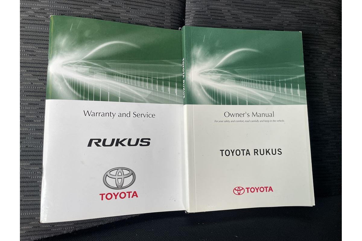 2012 Toyota Rukus Build 1 AZE151R