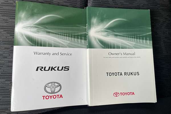 2012 Toyota Rukus Build 1 AZE151R