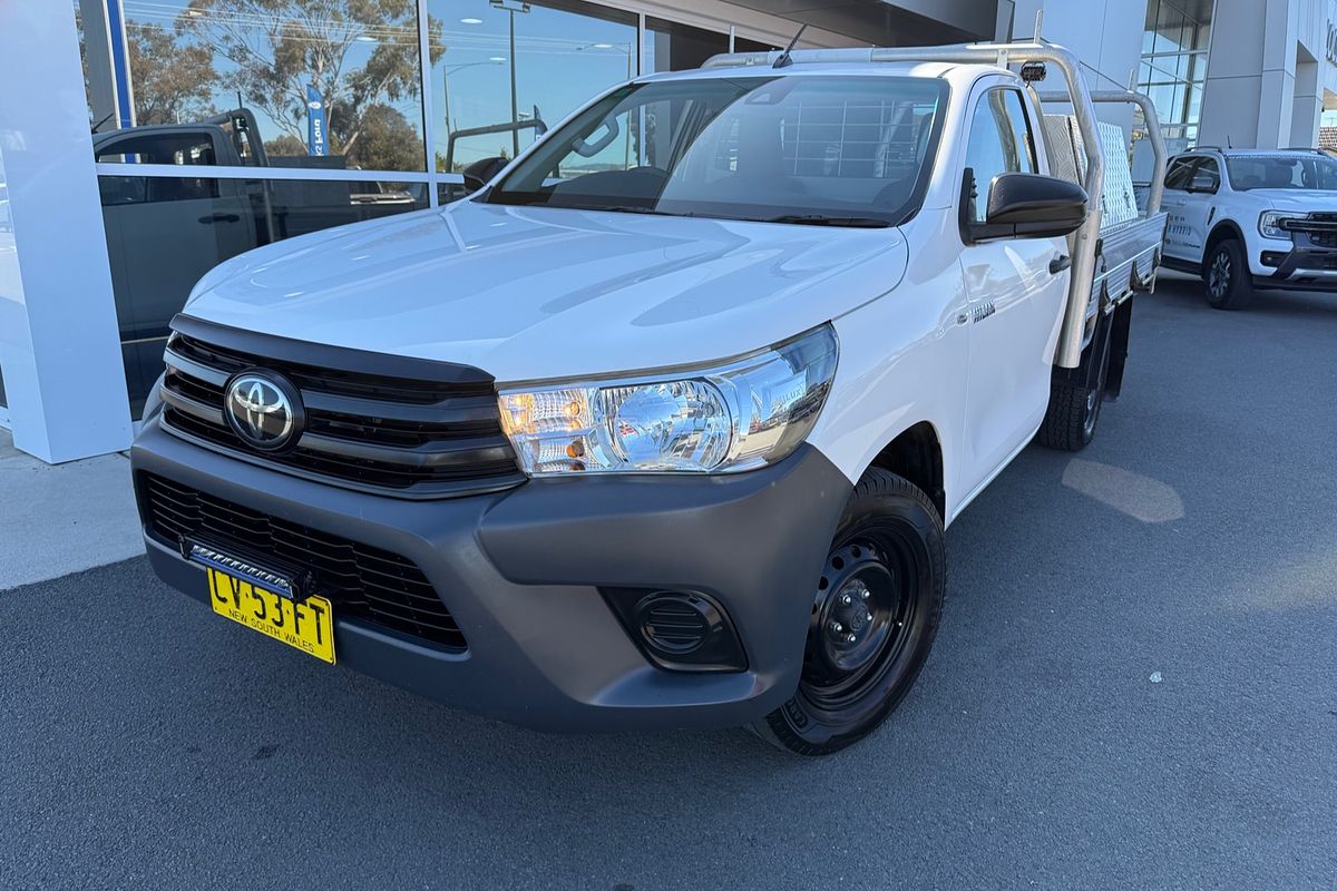 2019 Toyota Hilux Workmate TGN121R Rear Wheel Drive