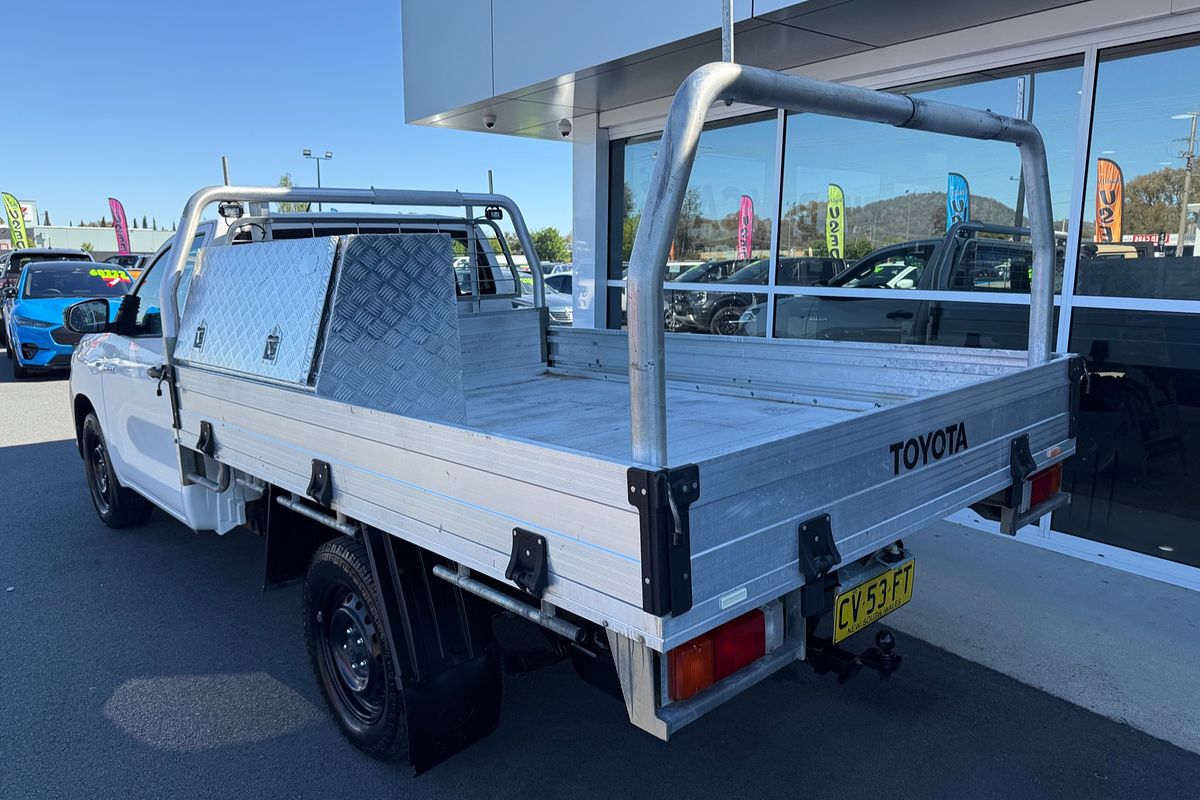 2019 Toyota Hilux Workmate TGN121R Rear Wheel Drive