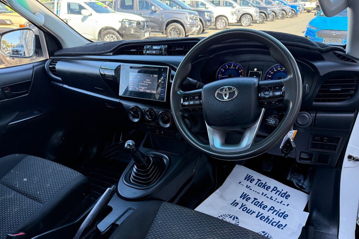 2019 Toyota Hilux Workmate TGN121R Rear Wheel Drive