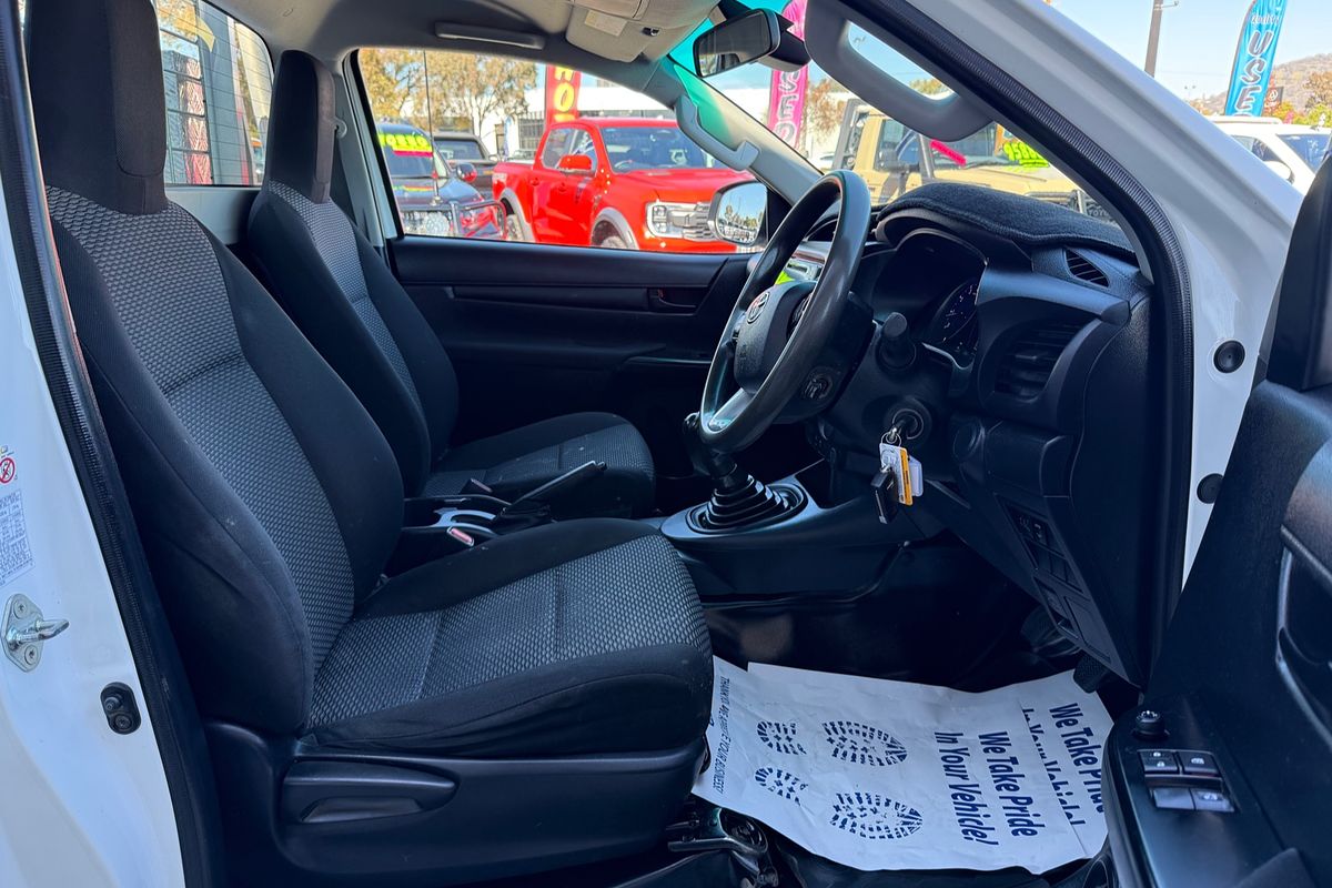 2019 Toyota Hilux Workmate TGN121R Rear Wheel Drive