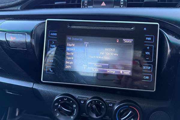 2019 Toyota Hilux Workmate TGN121R Rear Wheel Drive