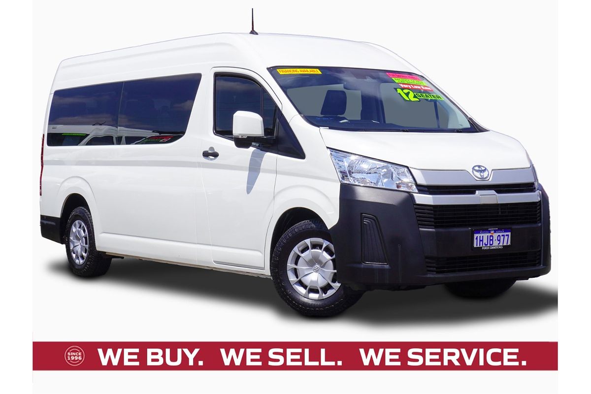 2021 Toyota Hiace Commuter GDH322R ELWB High Roof