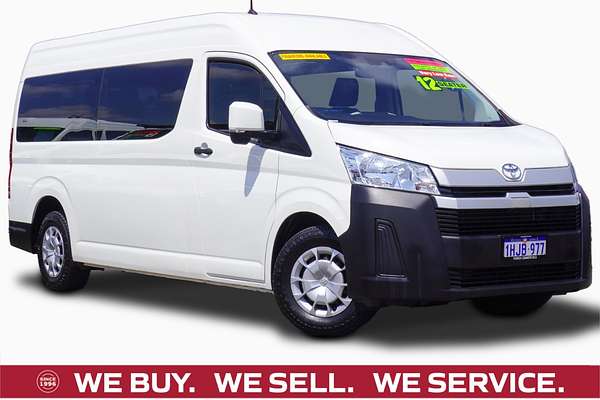 2021 Toyota Hiace Commuter GDH322R ELWB High Roof