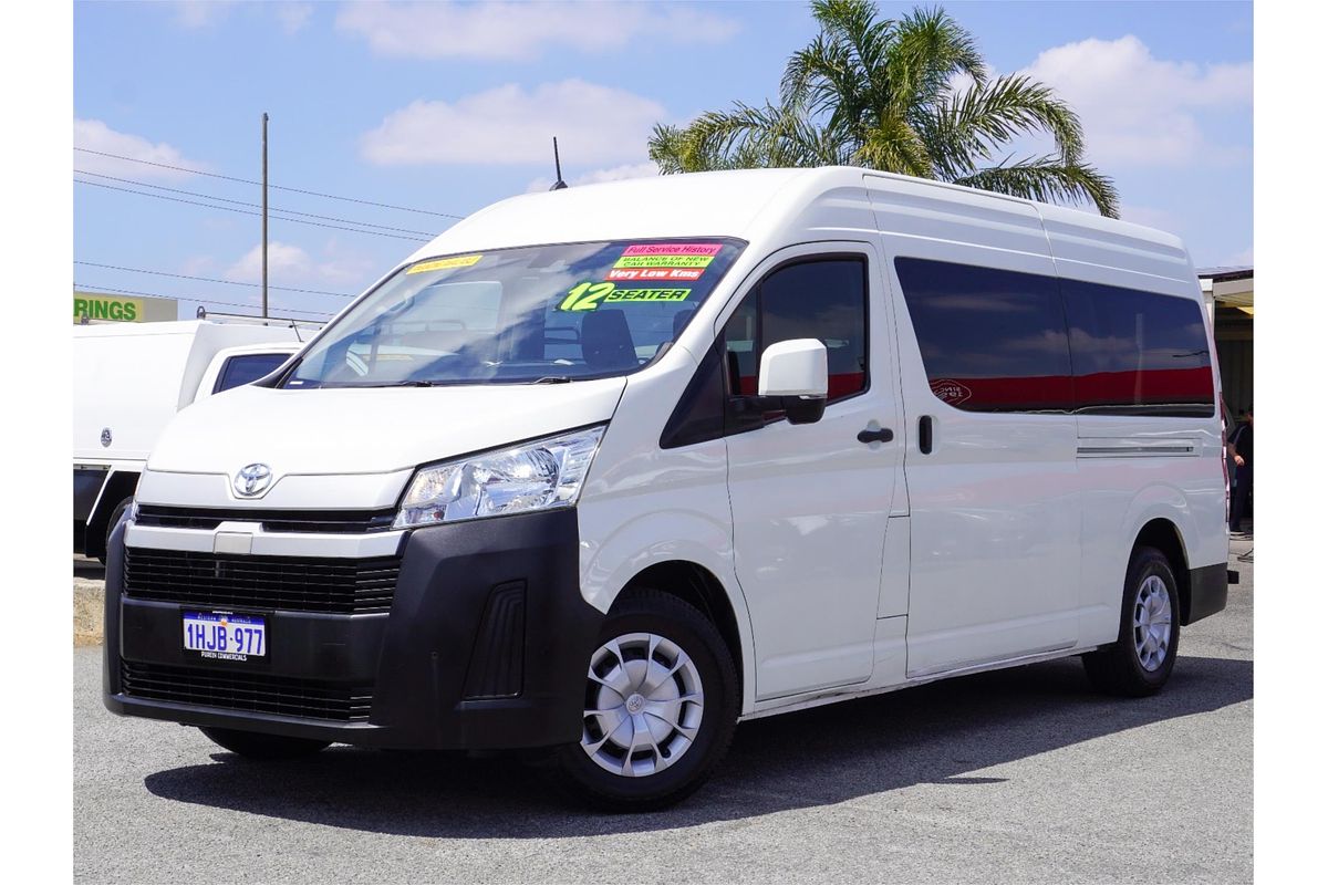 2021 Toyota Hiace Commuter GDH322R ELWB High Roof