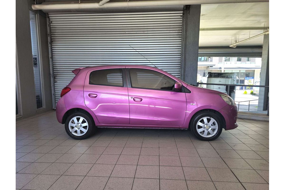 MIRAGE LA ES 1.2L 3Cyl MULTI POINT F/INJ CONTINUOUS VARIABLE 5D HATCHBACK 