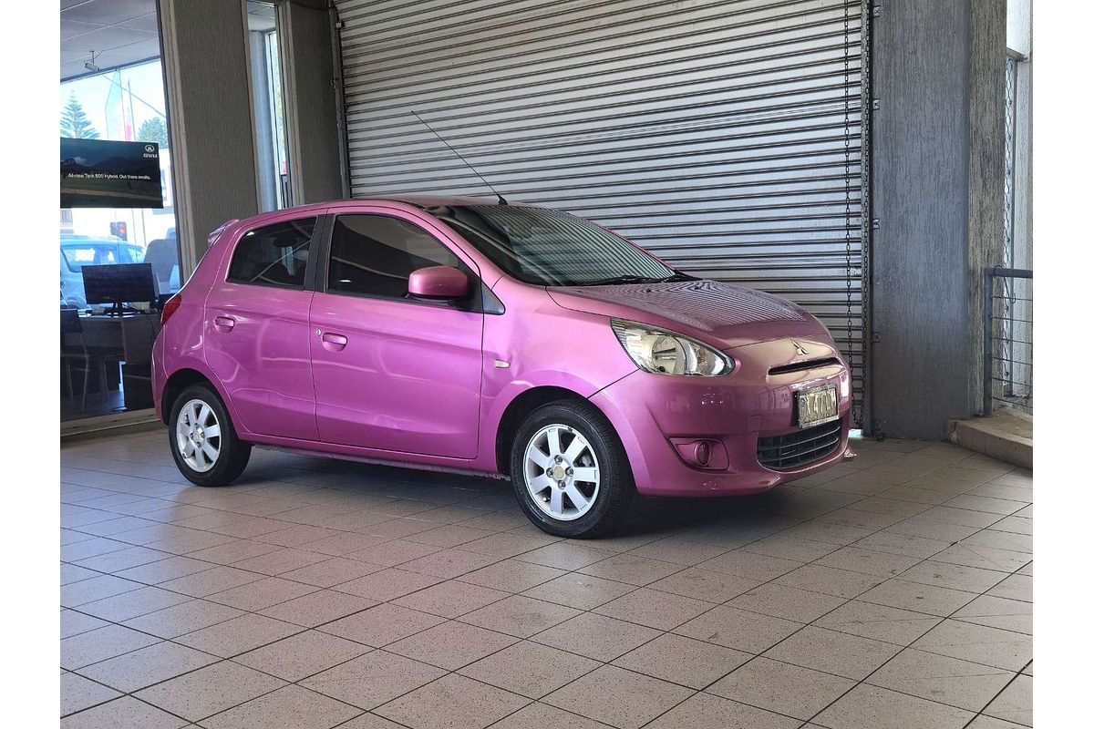 MIRAGE LA ES 1.2L 3Cyl MULTI POINT F/INJ CONTINUOUS VARIABLE 5D HATCHBACK 