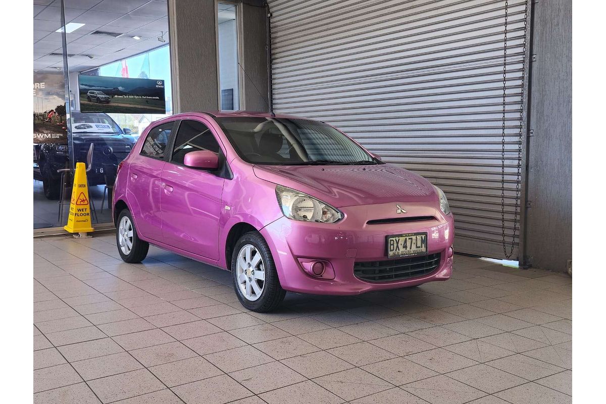 MIRAGE LA ES 1.2L 3Cyl MULTI POINT F/INJ CONTINUOUS VARIABLE 5D HATCHBACK 