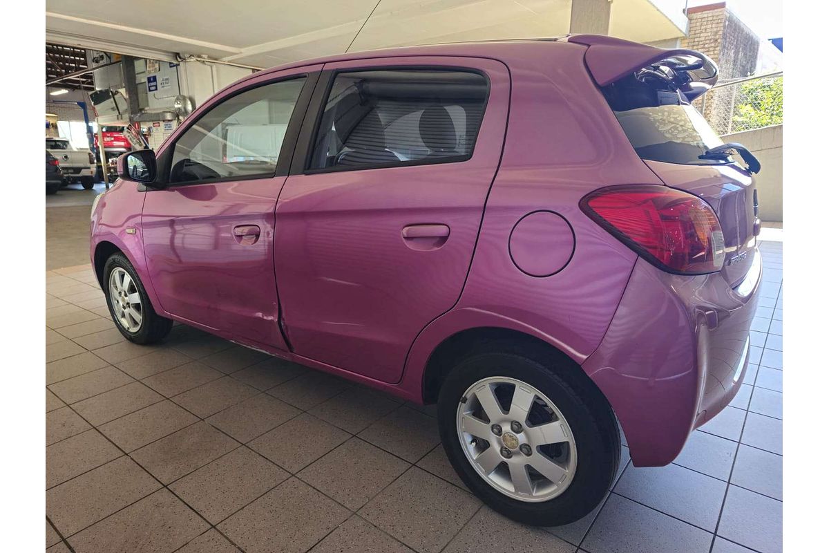 MIRAGE LA ES 1.2L 3Cyl MULTI POINT F/INJ CONTINUOUS VARIABLE 5D HATCHBACK 