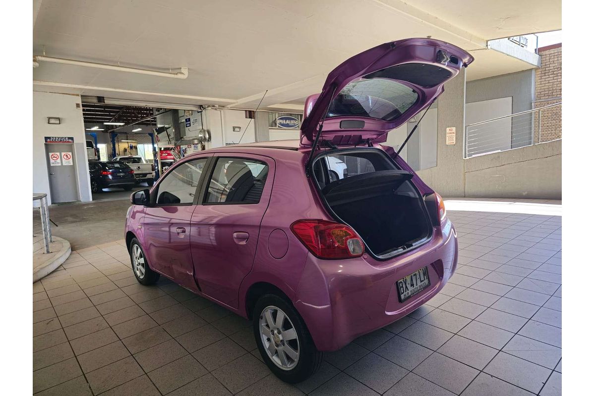 MIRAGE LA ES 1.2L 3Cyl MULTI POINT F/INJ CONTINUOUS VARIABLE 5D HATCHBACK 