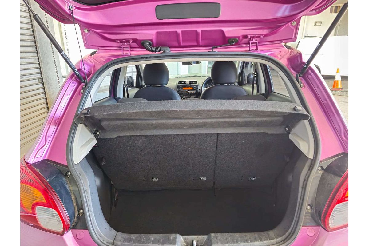 MIRAGE LA ES 1.2L 3Cyl MULTI POINT F/INJ CONTINUOUS VARIABLE 5D HATCHBACK 