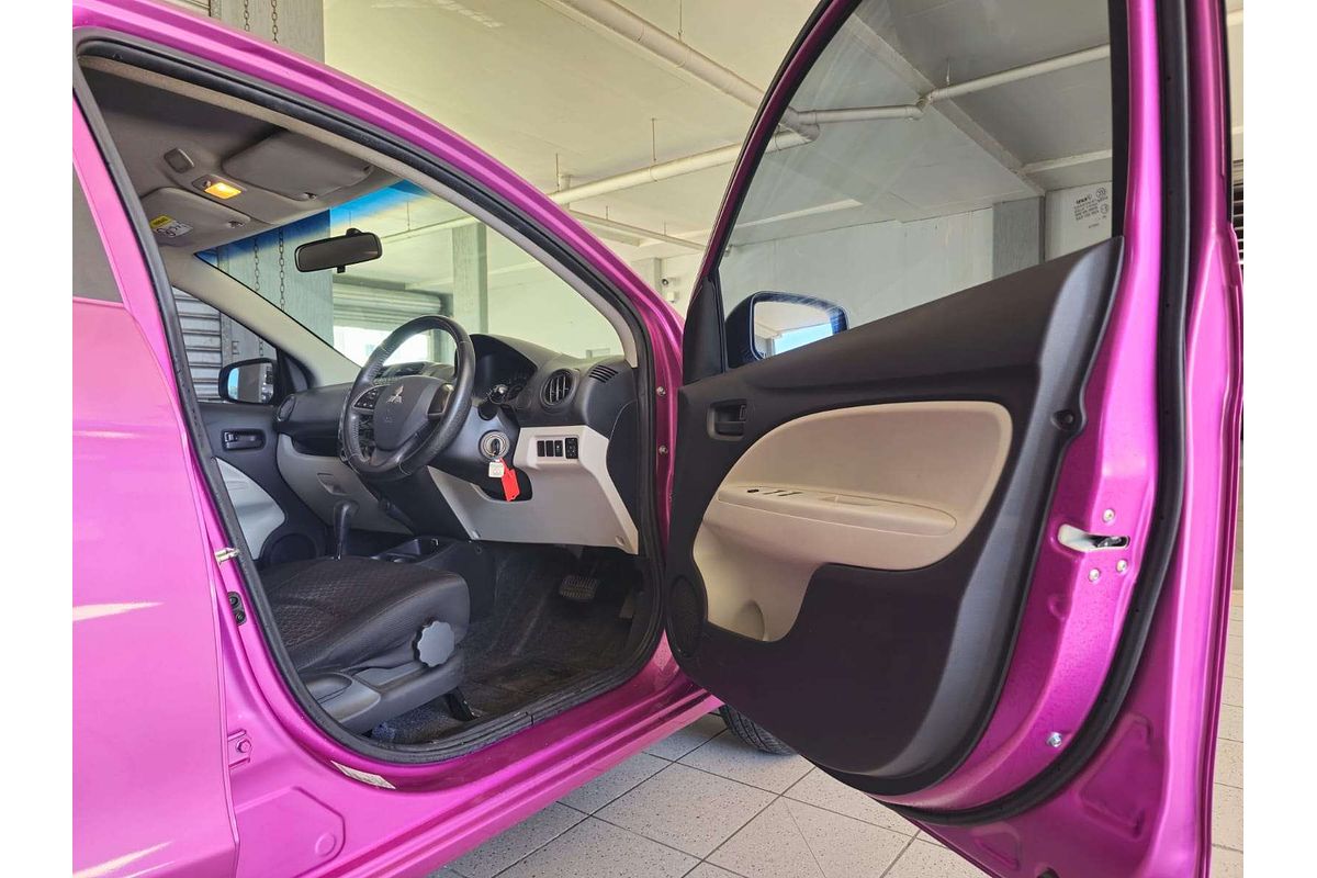 MIRAGE LA ES 1.2L 3Cyl MULTI POINT F/INJ CONTINUOUS VARIABLE 5D HATCHBACK 
