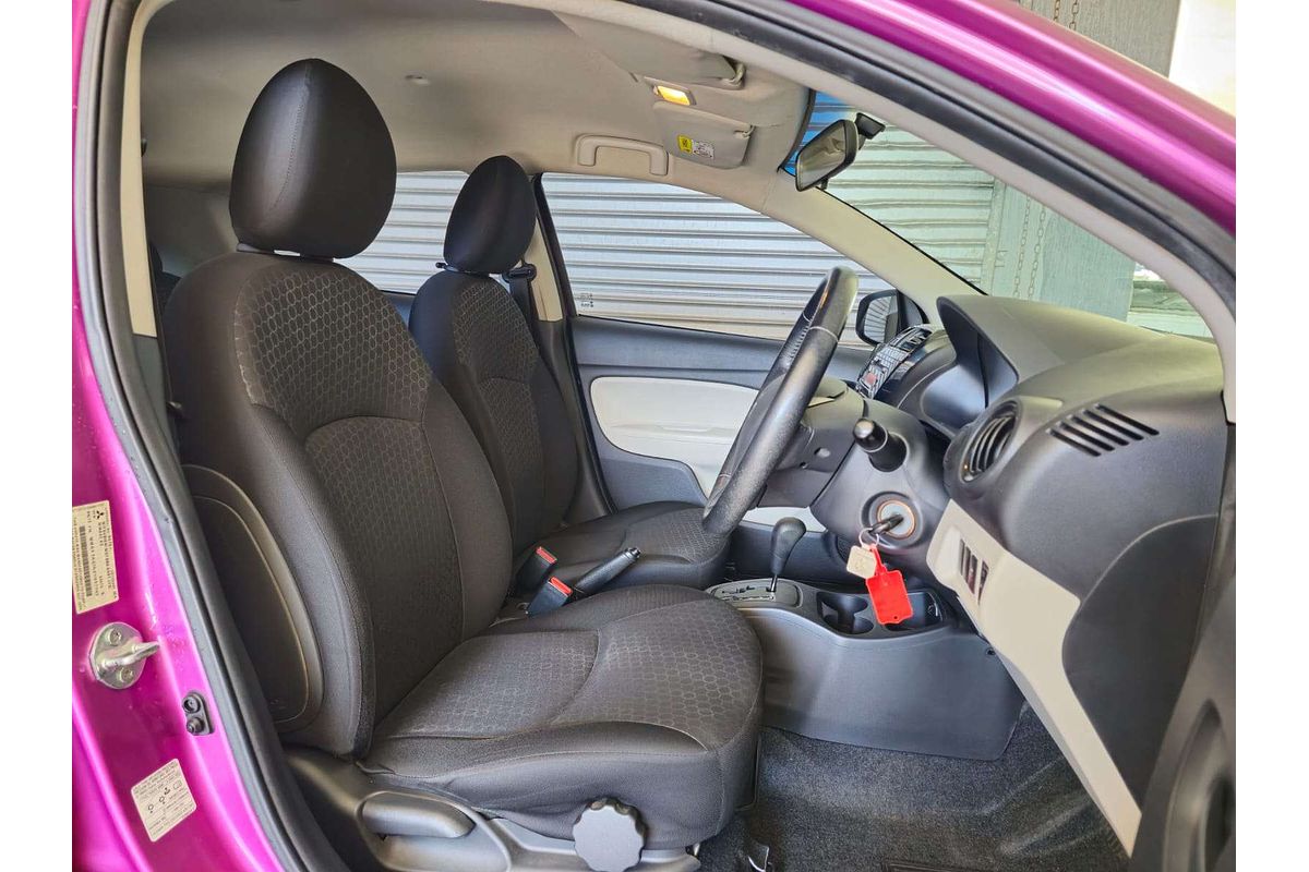 MIRAGE LA ES 1.2L 3Cyl MULTI POINT F/INJ CONTINUOUS VARIABLE 5D HATCHBACK 
