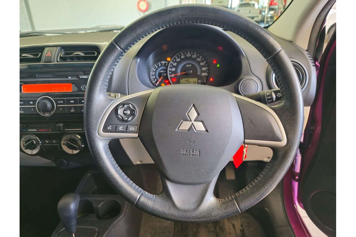 MIRAGE LA ES 1.2L 3Cyl MULTI POINT F/INJ CONTINUOUS VARIABLE 5D HATCHBACK 