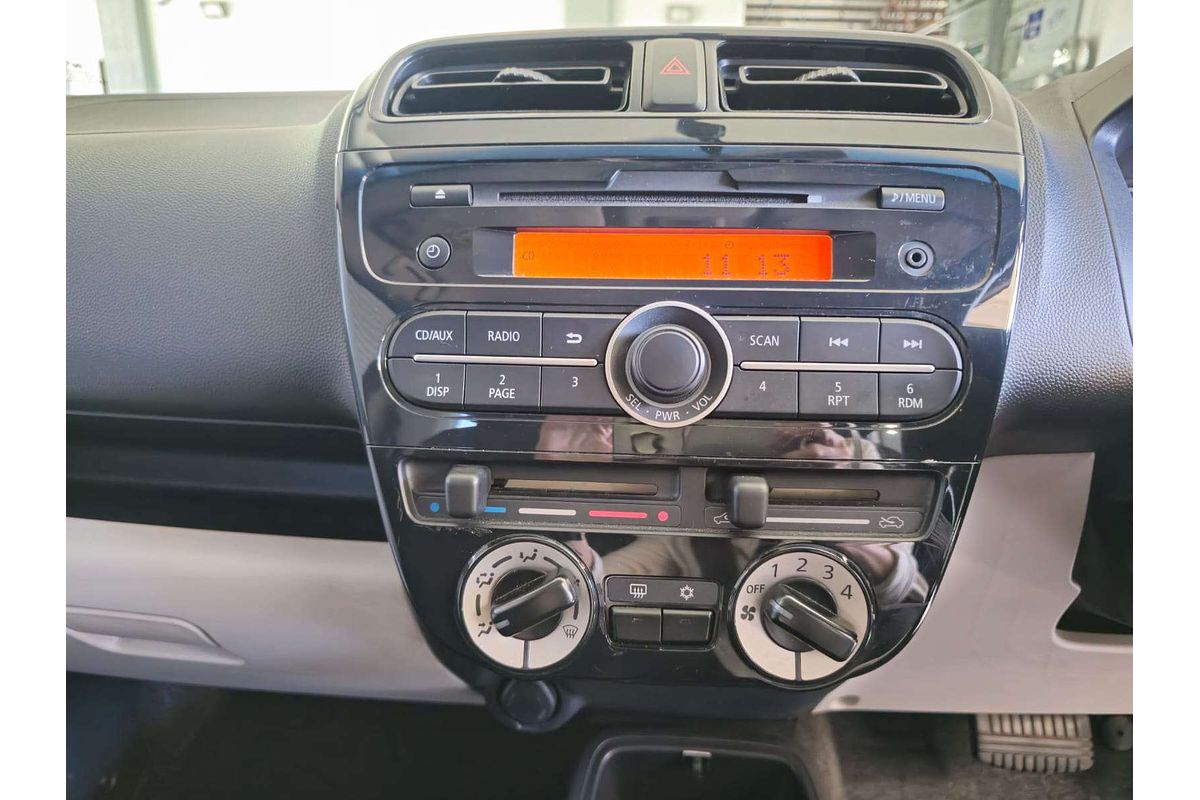 MIRAGE LA ES 1.2L 3Cyl MULTI POINT F/INJ CONTINUOUS VARIABLE 5D HATCHBACK 