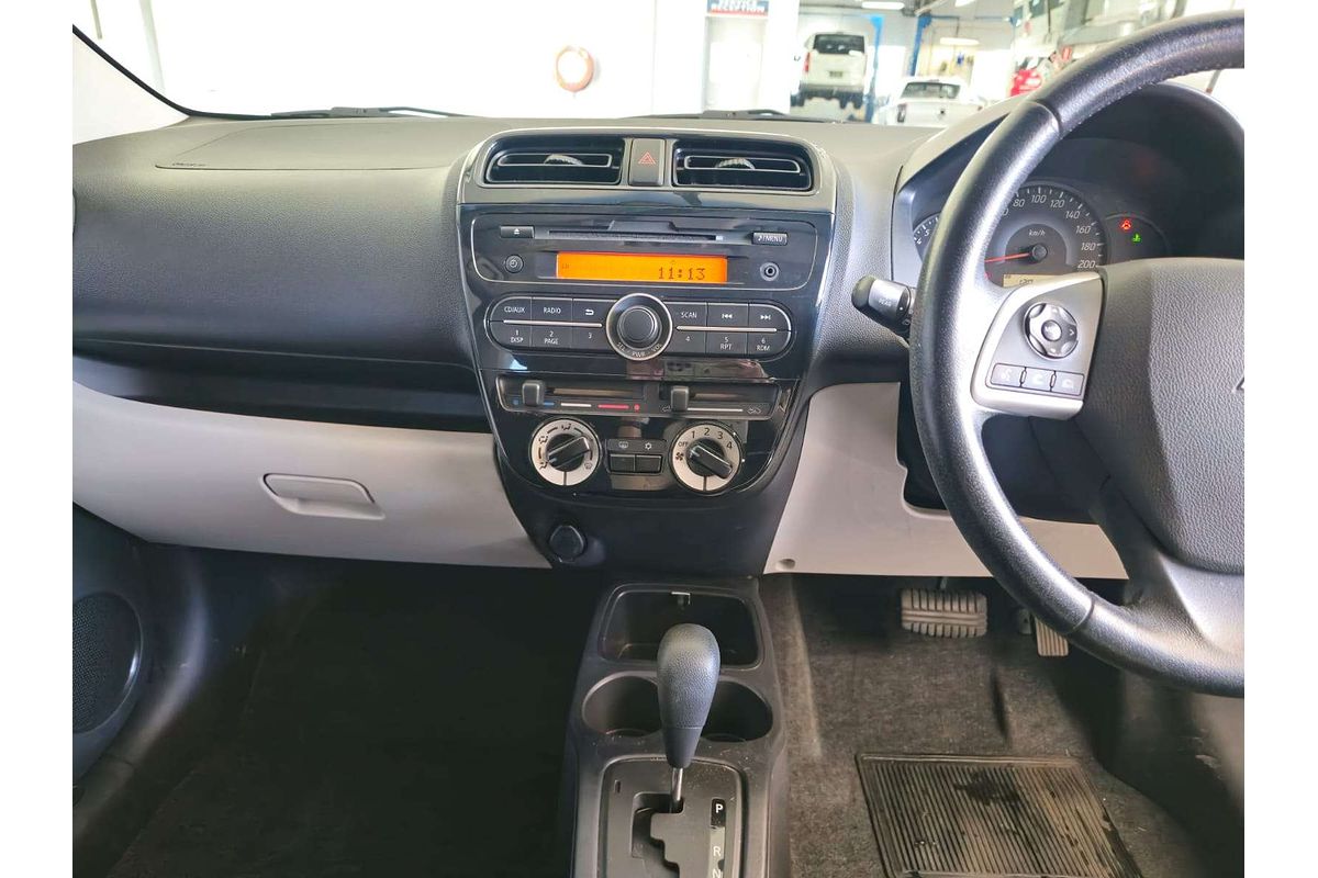 MIRAGE LA ES 1.2L 3Cyl MULTI POINT F/INJ CONTINUOUS VARIABLE 5D HATCHBACK 