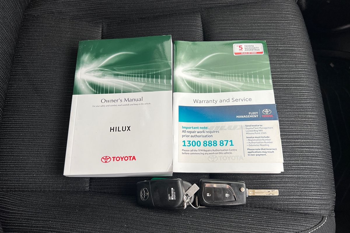 2019 Toyota Hilux SR GUN126R 4X4