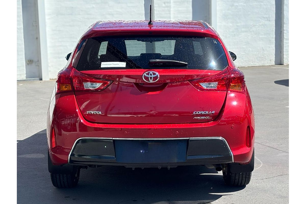 2015 Toyota Corolla Ascent Sport ZRE182R