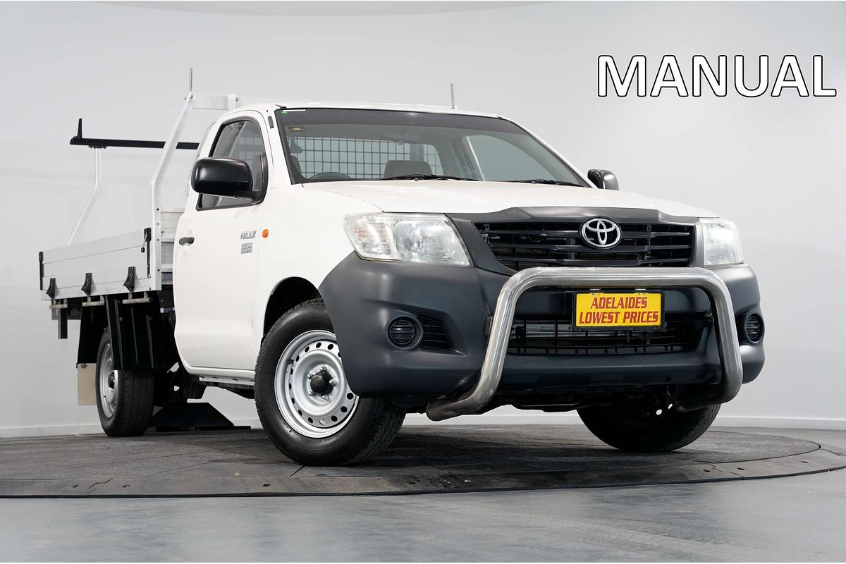 2015 Toyota Hilux Workmate TGN121R Rear Wheel Drive