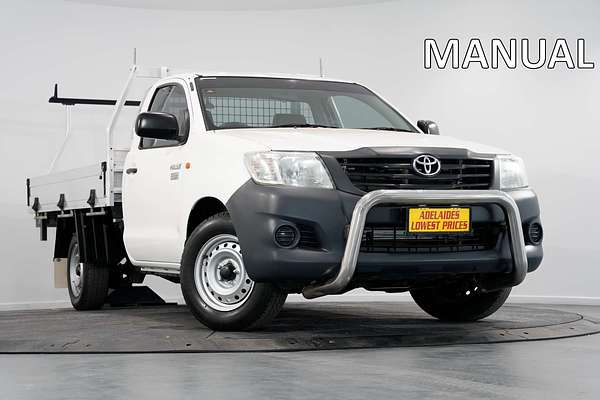 2015 Toyota Hilux Workmate TGN121R Rear Wheel Drive