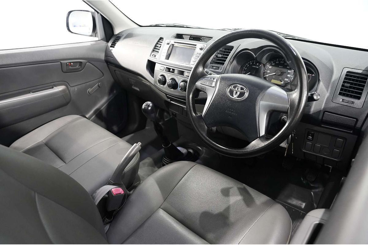 2015 Toyota Hilux Workmate TGN121R Rear Wheel Drive