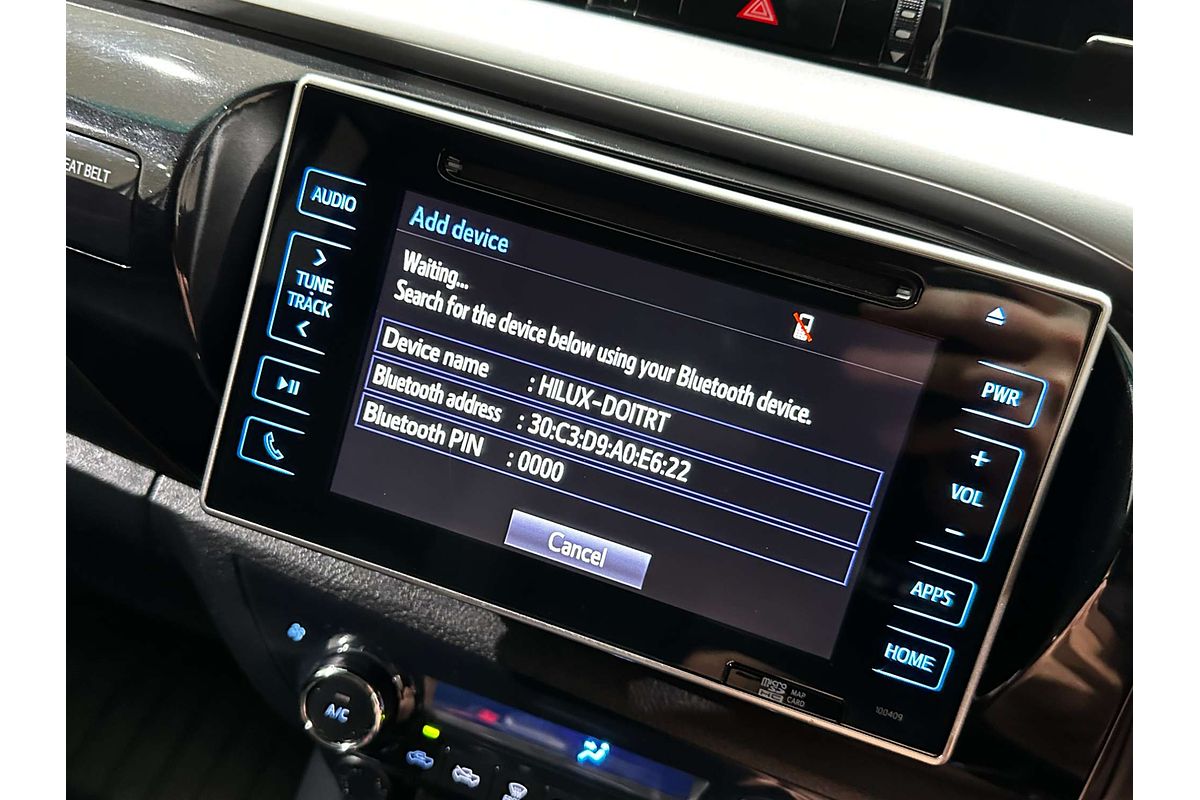 2017 Toyota Hilux SR5 GUN126R 4X4