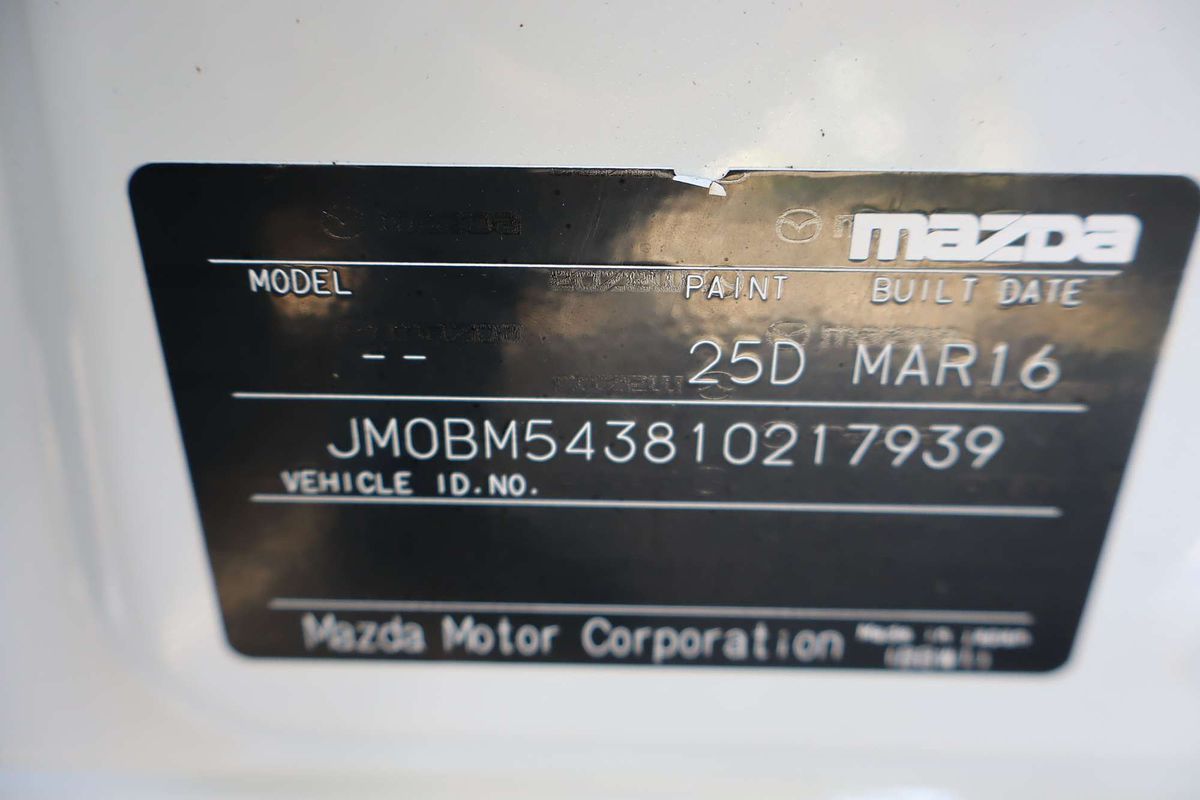 2016 Mazda 3 SP25 BM Series