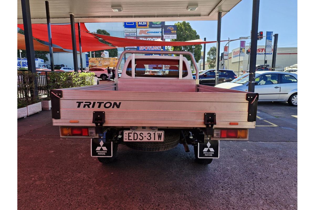 2018 Mitsubishi Triton GLX MQ Rear Wheel Drive